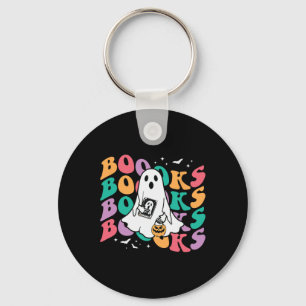 Spooky Teacher Halloween Kostüm für Buchliebhaber Schlüsselanhänger