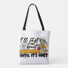 Spooky Teacher Halloween Tote Bag Tasche