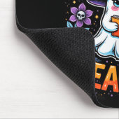 Spooky Teacher Niedlich Ghost Reading Buch Funny H Mousepad (Ecke)