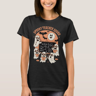 Spooky Teacher Squad Halloween-Klassengeister T-Shirt