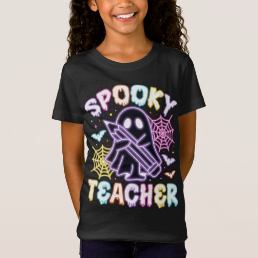 Spooky Teacher T-Shirt (Vorderseite)