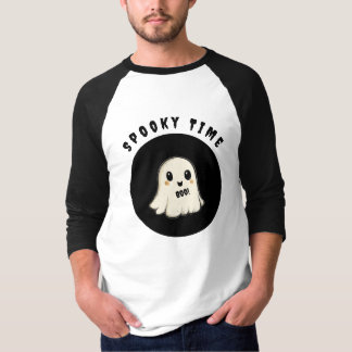 Spooky Time mit Halloween Ghost T-Shirt