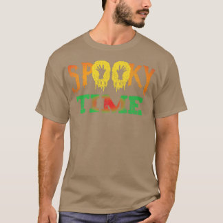 'Spooky Time' Vintages Halloween-Kostüm T-Shirt