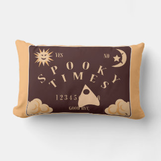 Spooky Times Spirit Board Beängstigend Art Lendenkissen