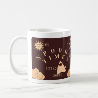 Spooky Times Spirit Board Halloween Vibes Kaffeetasse