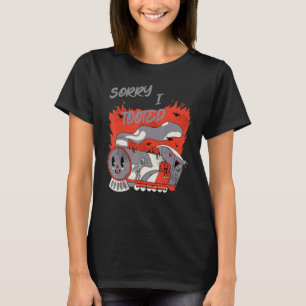 Spooky Train Sorry, dass ich Halloween Steam Locom T-Shirt