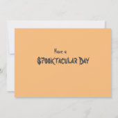 Spooky Tree Card Dankeskarte (Rückseite)