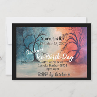 Spooky Tree Card Dankeskarte