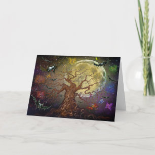 Spooky-Tree-Karte Karte