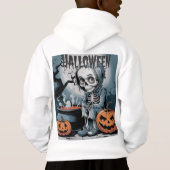 Spooky Tree Long Sleeve Hoodie (Rückseite)