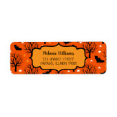 Spooky Trees and Bats Halloween Pattern (Vorne)