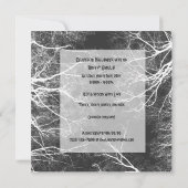 Spooky Trees Einladung (Rückseite)