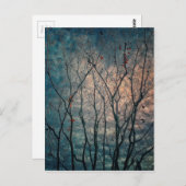 Spooky Trees Postkarte (Vorne/Hinten)