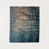 Spooky Trees Wandteppich (Vorderseite)