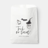 Spooky Trick oder Treat | HALLOWEEN-PARTY Geschenktütchen (Vorderseite)
