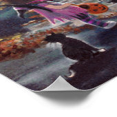 Spooky Trick oder Treat Poster (Ecke)