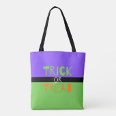 Spooky Trick oder Treat-Tasche Tasche (Rückseite)
