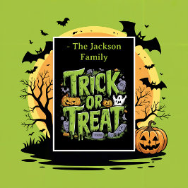 Spooky Trick oder Treatment Slime Halloween-Party