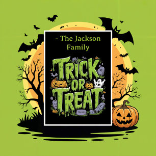 Spooky Trick oder Treatment Slime Halloween-Party