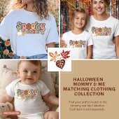 Spooky Tuntie Retro Halloween Matchfamilie T-Shirt