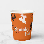 Spooky Two Birthday PAPER CUPS Pappbecher (Rückseite)