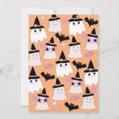 Spooky Two Birthday Party Einladung (Rückseite)