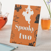 Spooky Two Birthday Sockelschild (In Situ)