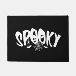 Spooky Typografie Fußmatte