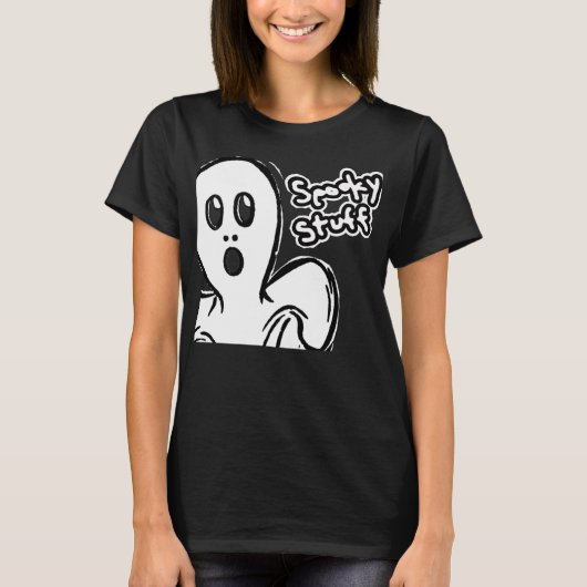 Spooky U-Kontrolle Ghost-Shirt T-Shirt (Vorderseite)