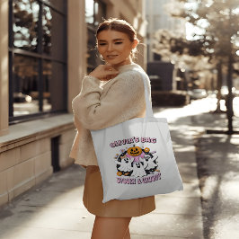 Spooky und Groovy Retro Geister Personalisiert Tragetasche