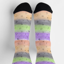 Spooky und stilvolle Socken für eine Fun Season