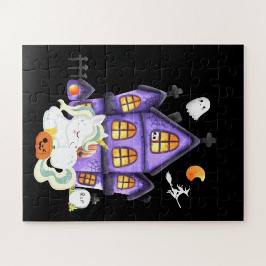 Spooky Unicorn Puzzle (Horizontal)
