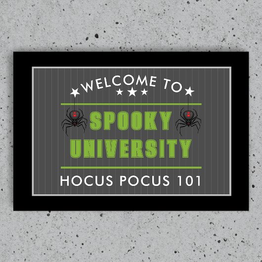Spooky University Hocus Pocus Halloween Fußmatte