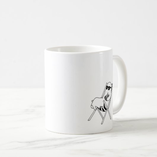 Spooky Vacation Kaffeetasse (VorderseiteRechts)