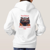 🎃 Spooky Vampire Halloween White Sweatshirt 🧛 ‍  (Rückseite)