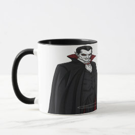 Spooky Vampire trinken Kaffee mit mir Halloween Tasse