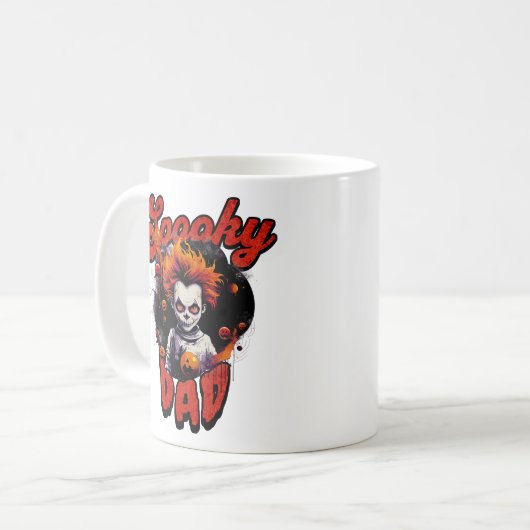 Spooky-Vater Kaffeetasse (Vorderseite Links)