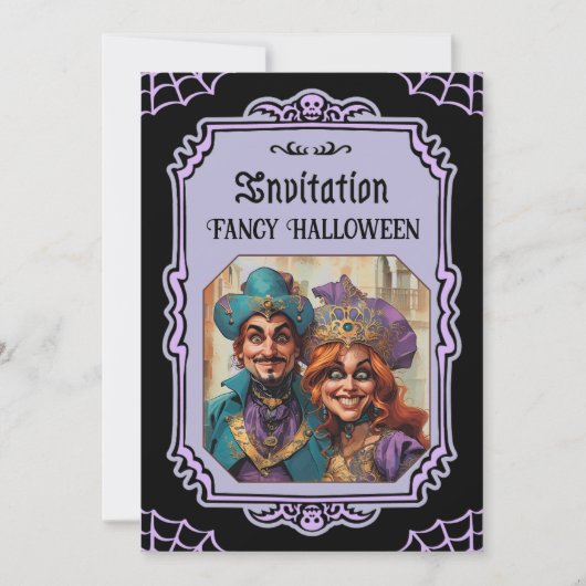 Spooky Venezianisch Masquerade (Vorderseite)