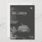 Spooky VHS Halloween Party Invitation Card... Einladung (Vorderseite)
