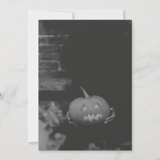 Spooky VHS Halloween Party Invitation Card... Einladung (Rückseite)