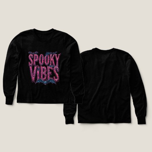 Spooky Vibes (Design Vorder- & Rückseite)