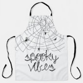 Spooky Vibes Abstract Spiders      Schürze (Vorderseite)