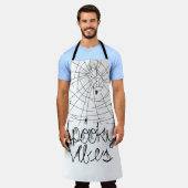 Spooky Vibes Abstract Spiders      Schürze (Getragen)