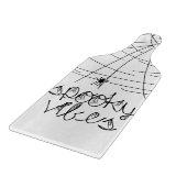 Spooky Vibes Abstrakt Spiders Schneidebrett (Ecke)
