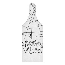 Spooky Vibes Abstrakt Spiders Schneidebrett