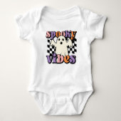 Spooky Vibes Baby Bodysuit Baby Strampler (Vorderseite)