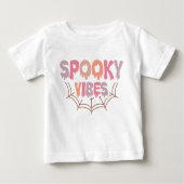 Spooky Vibes Baby T-shirt (Vorderseite)