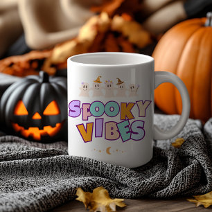 Spooky vibes coffee Tasse