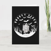 Spooky Vibes Feiertagskarte (Vorderseite)