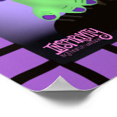 Spooky Vibes Frankenstein Classroom Inspirivity Poster (Ecke)